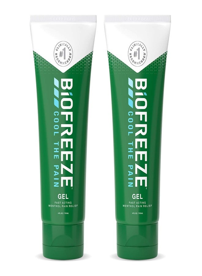 Biofreeze-13529 Pain Relief Gel, 4 oz. Tube, Pack of 2 (Packaging May Vary) - Image 1